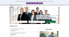 Desktop Screenshot of hscpa.careerbank.com