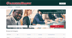 Desktop Screenshot of careerbank.com