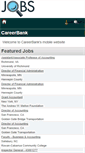 Mobile Screenshot of careerbank.com