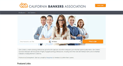 Desktop Screenshot of calbankers.careerbank.com